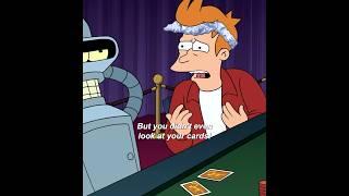 When the mind reader Fry meets the lucky darling Bender, who will come out on top? #futurama