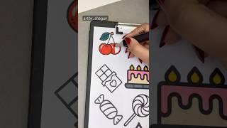 Easy colouring️#coloring #markers #art #creativeart #fun #youtubeshorts #shorts #trending #fyp