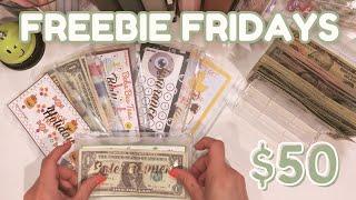  FREEBIE FRIDAY with $50 | September Week 2 | Single Income