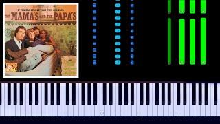 The Mamas & The Papas  - California Dreamin' Piano Tutorial