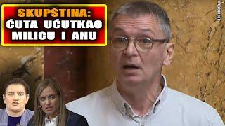 Skupština - Ćuta naterao Milicu da pobeli zbog Vučića, a onda Brnabićki začepio usta za sve pare!