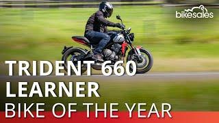 Triumph Trident 660: 2021 bikesales Learner Bike of the Year Winner