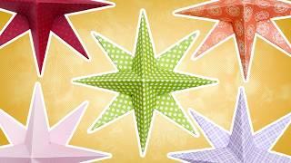 Paper Star Ornaments | Easy Danish Stars