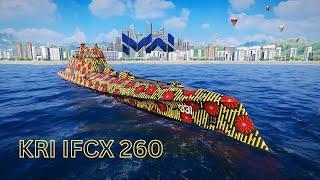 KRI IFCX 260 Modern Warships Gameplay 