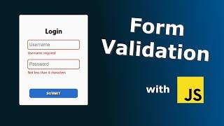 JavaScript Form Validation