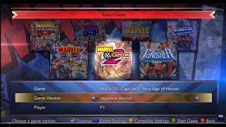 Marvel vs. Capcom Fighting Collection: Arcade Classics - Mavel vs. Capcom 2 - Gameplay (MiniPC)