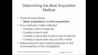 CF117 - Computer Forensics - Chapter 03 - Data Acquisition