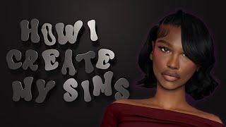 how i create realistic alpha sims | an in-depth sims 4 tutorial + cc links & sim download