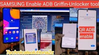 all Samsung kg lock bypass Griffin unlock tool Android version 14 new method / India pahila tool 14