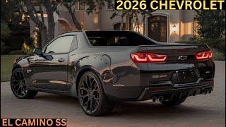 2026 Chevrolet El Camino SS Is Back – And It's NOTHING Like You'd Expect!