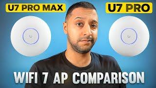 Ubiquiti U7 Pro vs U7 Pro Max: Which WiFi 7 Access Point is Best for You?