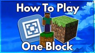 How To Play One Block On Aternos Minecraft 1.19