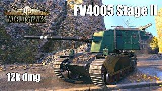 FV4005 Stage II, 12K Damage, 4 Kills, Siegfried Line  - World of Tanks