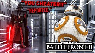 SALTY PLAYER CALLS ME A CHEATER After I DESTROY THEM In Star Wars Battlefront 2! (Battlefront 2)