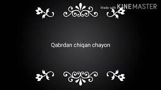 Qbrdan chiqan chayon