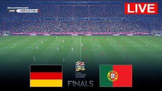 LIVE : Germany vs Portugal | UEFA Nations League 2025 Semifinal | Full Match Streaming PES