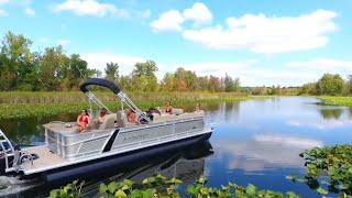 2025 Pontoons on the water, The Ultimate in Affordable Luxury Pontoon boats By Ducky's Boats