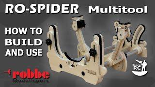 RO-SPIDER Multitool from Robbe Modellsport - How to build and use