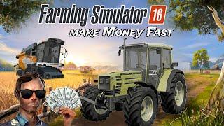 How To Make Money Fast In Fs 16 ? Farming Simulator 16 timelapse | Fs16 Gameplay #fs16