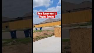 New Home Buyers BEWARE!  #shorts #money #credit #finance #homebuyers #homebuying #homes