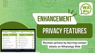 Enhancement   Privacy features