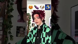 Tanjiro's 2025 filter #amyshan #demonslayer #anime #kny #cosplay #edit #tanjiro