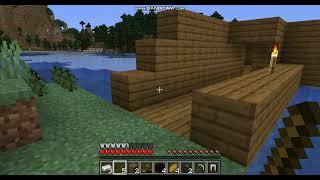 Minecraft.Постройка моста.
