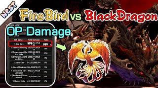 FireBird DPS test on Black Dragon / OP damage / DragonNest SEA