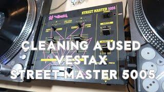 Vestax Streetmaster 5005 - review of a used mixer with stiff faders