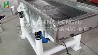 sieving linear vibrating sieve machine