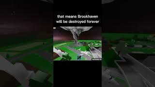 A Tornado Has Hit Brookhaven!#roblox #brookhaven #tornado