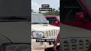 Scorpio 2007 Model Second Hand Cars Kerala Used cars #shortsfeed