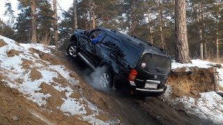 Один против всех! Pajero Sport  vs банда Nissan (Terrano, Pathfinder, Mistral). OffRoad