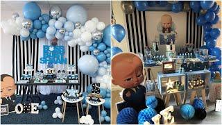 Boss Baby Birthday Theme Decoration Ideas || Boss Baby Decoration at Home | Boss Baby Birthday Decor