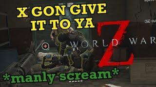 4 Idiots Try to Survive the Apocalypse - World War Z Gameplay