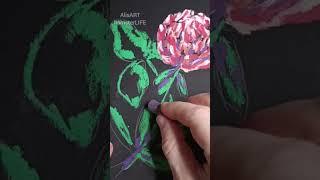 #клевер #oilpastel #sketch #art #drawing #smltart #mungyo #flowers #flower @alisarthamsterlife