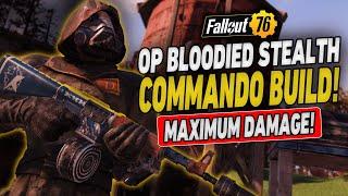 NEW Bloodied Stealth Commando Build! | Fallout 76