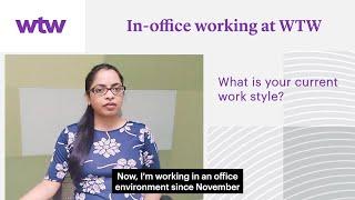 In-office working at WTW