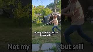 not great but still happy with the flow of this drill#hema#sword#fencing #workout#practice#traning