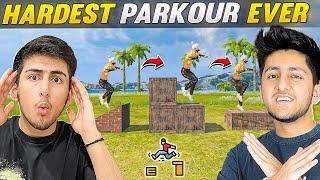 Crazy Parkour Challenge With A_s Gaming- Free Fire India