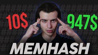 MEMHASH | ПОЛНЫЙ ГАЙД НА АБУЗ | Майнинг на твоем смартфоне