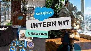 Salesforce Intern Kit : The Ultimate Unboxing  ft. @SalesforceCareersUniversity