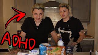 How to Make HALLOWEEN CHEESCAKE with ADHD - Dining with Danny