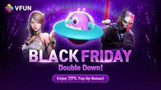 VFUN – Black Friday “Double Down!” Event 2024