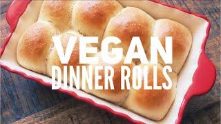 Vegan Dinner Rolls (Easy & Simple)