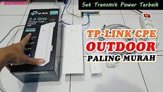 Full Setting TP-Link CPE205 Mode AP Hotspot Jarak Jauh Langsung HP