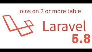 Laravel 5.8 tutorial #16  use join on multiple table