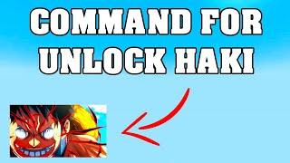 COMMAND for UNLOCK HAKI in Minecraft Mine Mine No Mi ! 