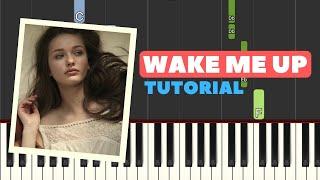 Wake me Up Avicii - Piano Tutorial with Easy Chords | For Beginners