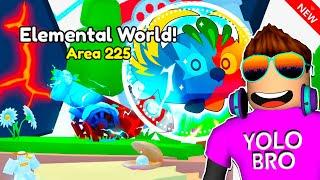 ВСЕ СЕКРЕТЫ *ELEMENTAL WORLD* В PET SIMULATOR 99 В РОБЛОКС! ROBLOX